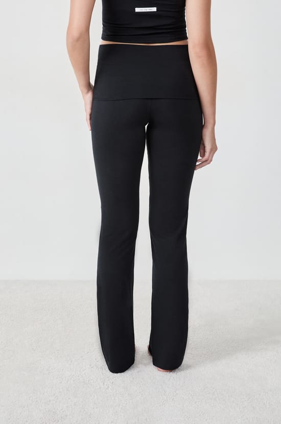Flared Pyjama Trousers;${refinementColor}