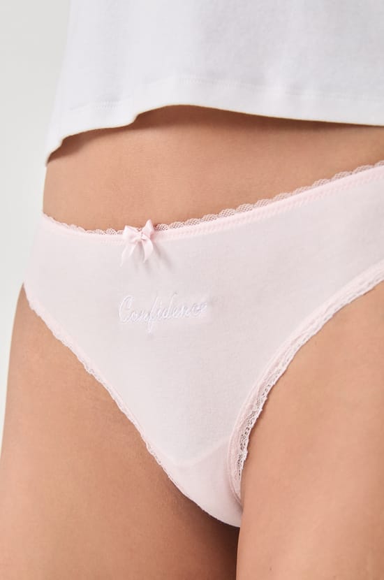 Tanga en coton brod&eacute;;${refinementColor}