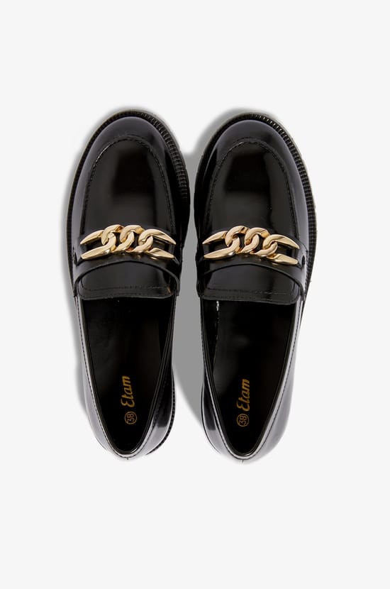 Mocassin en cuir;${refinementColor}