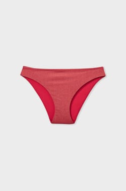 Panty de bikini brillante;${refinementColor}