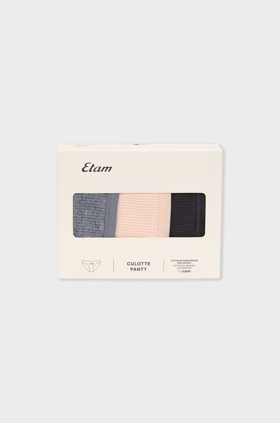 Pack of 3 Cotton Briefs;${refinementColor}