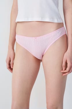 Pack of 3 Pointelle Briefs;${refinementColor}