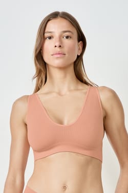 Ribbed Bralette;${refinementColor}
