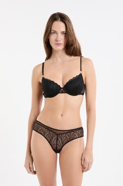 Bra N.4 - The Lightly Lined in Floral Embroidery;${refinementColor}