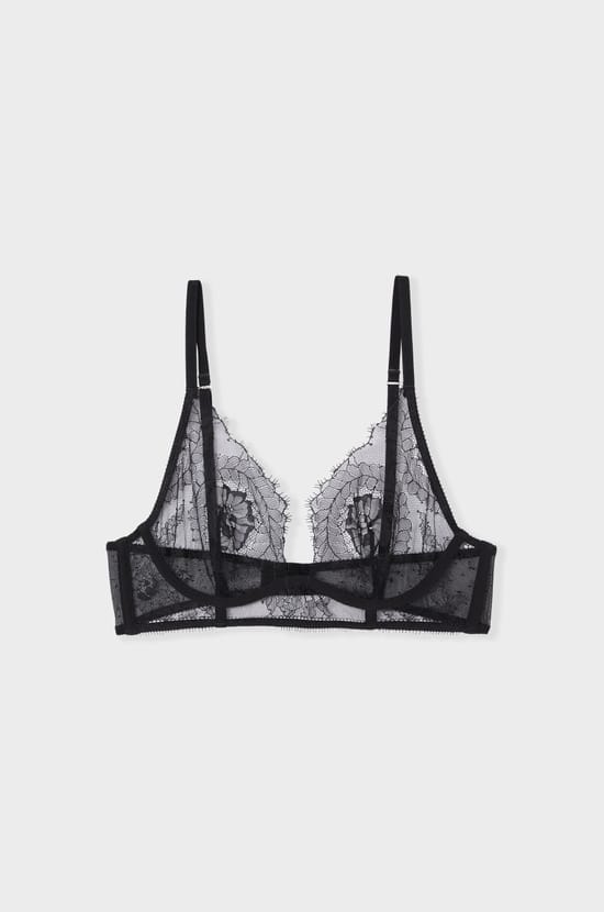 Sujetador N.7 - Balconette con lazo de encaje;${refinementColor}