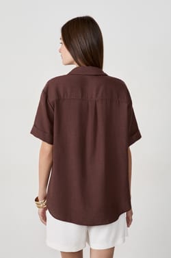 Blouse col V;${refinementColor}