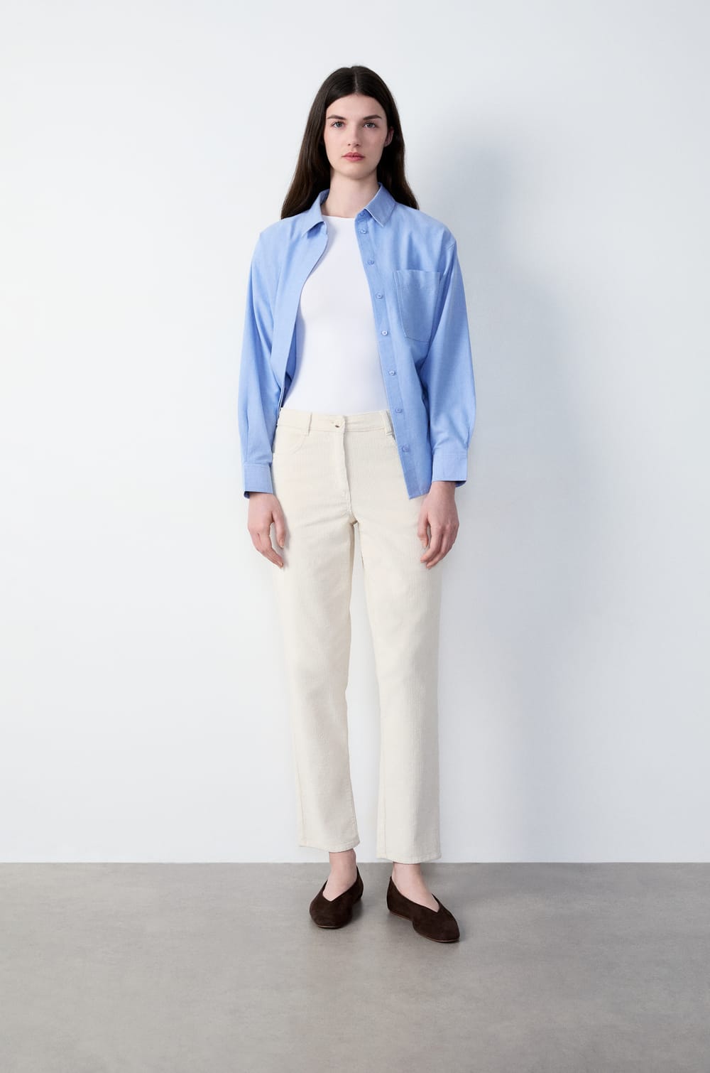 Ribbed Trousers;${refinementColor}