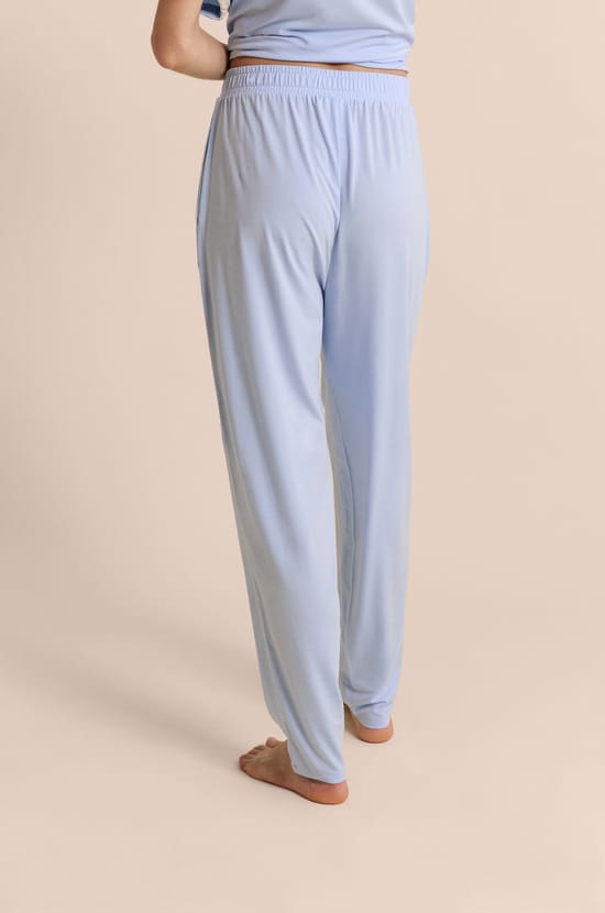 Elasticated Pyjama Trousers;${refinementColor}