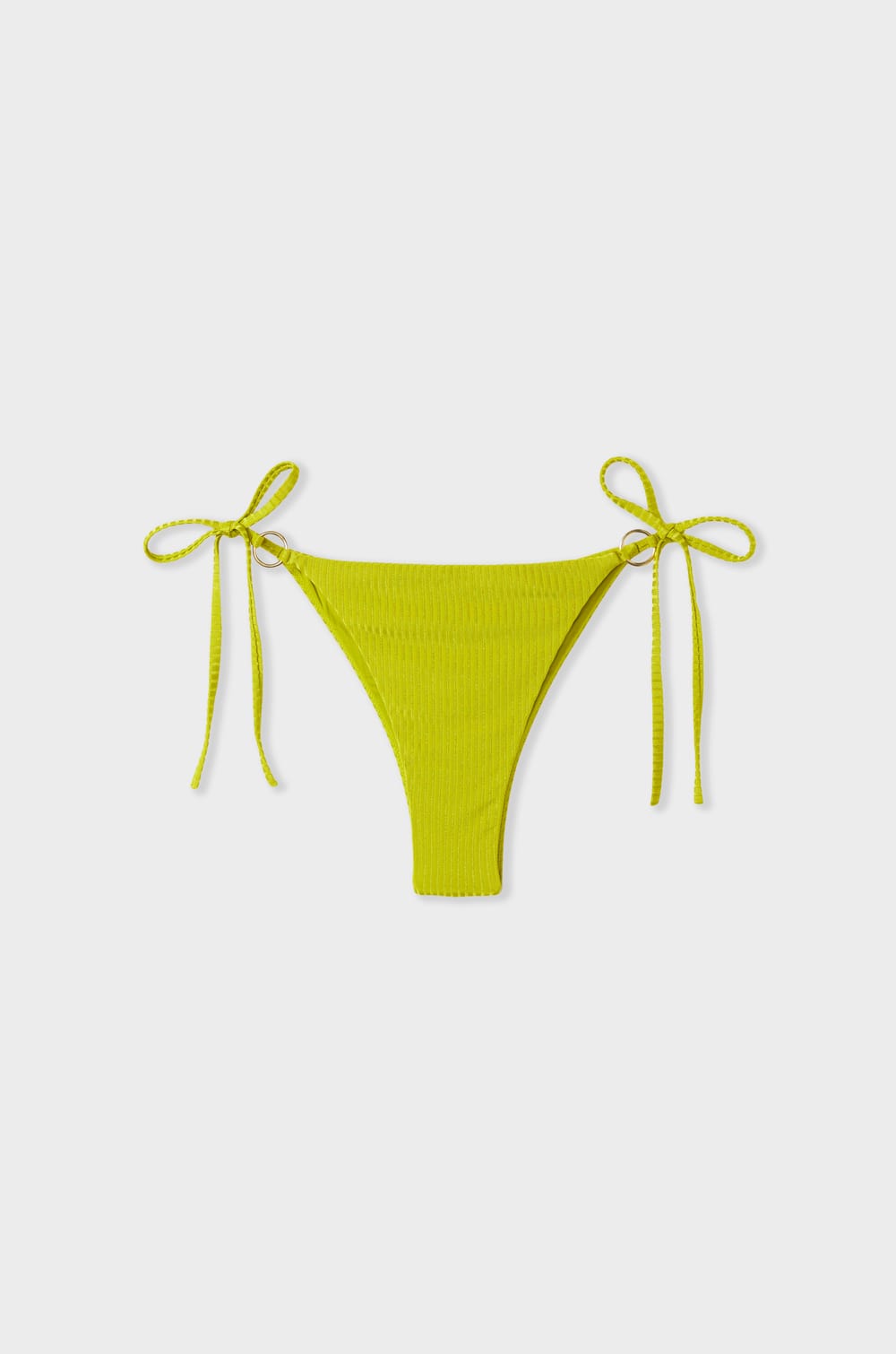 Bikini br&eacute;silien &agrave; nouer bas de maillot;${refinementColor}