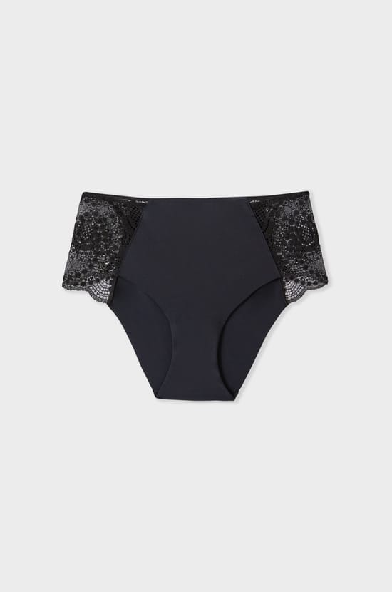 Midi Brief in Microfiber;${refinementColor}