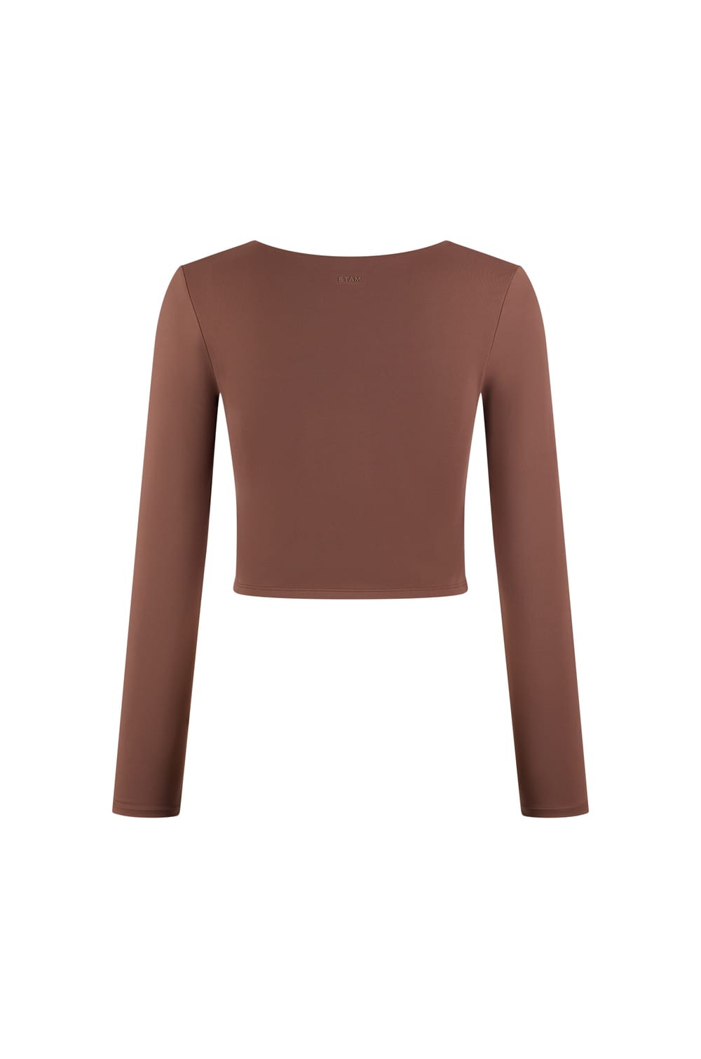 Top &agrave; encolure carr&eacute;e en microfibre;${refinementColor}