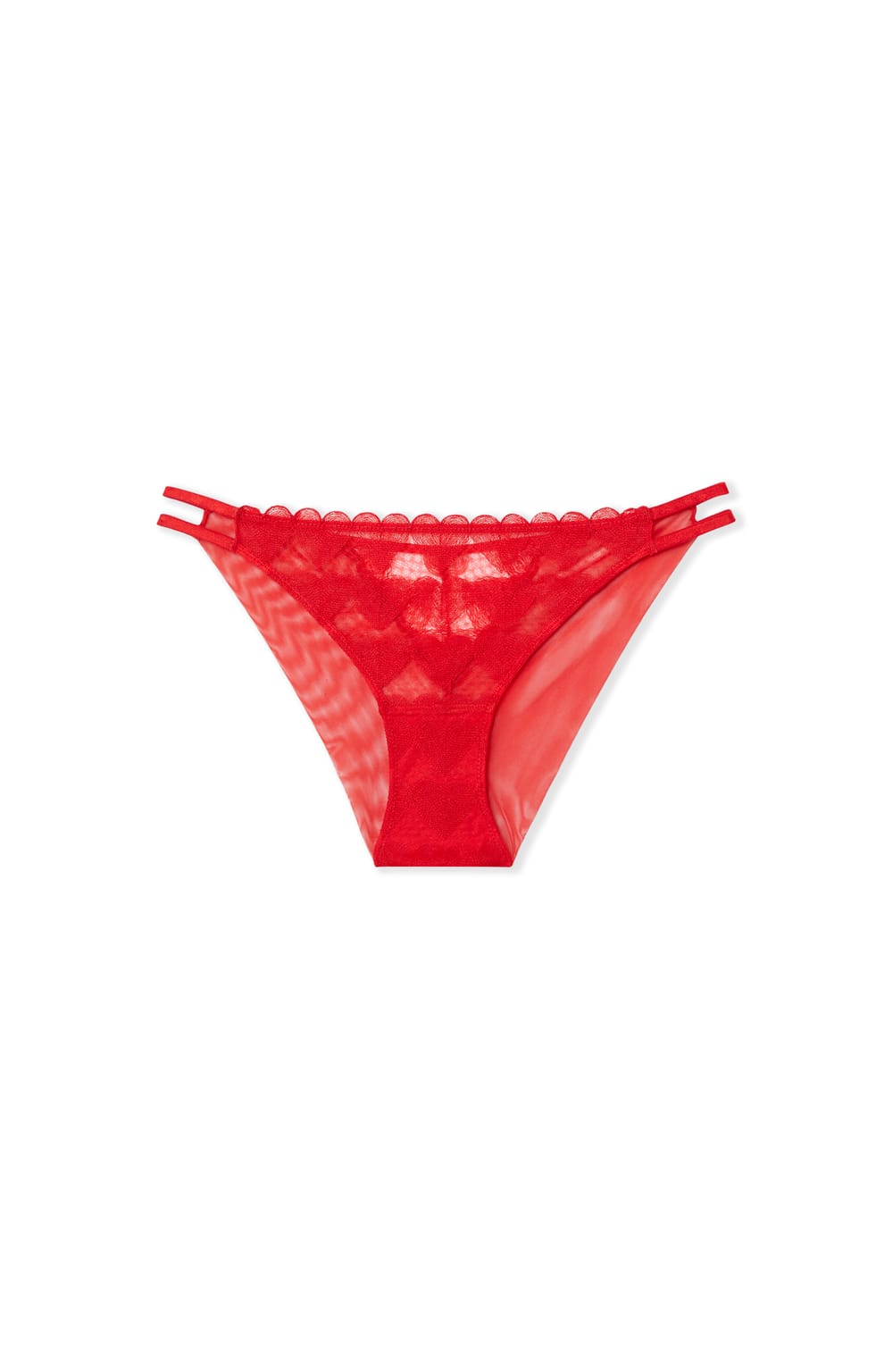 Heart Motif Lace Briefs;${refinementColor}
