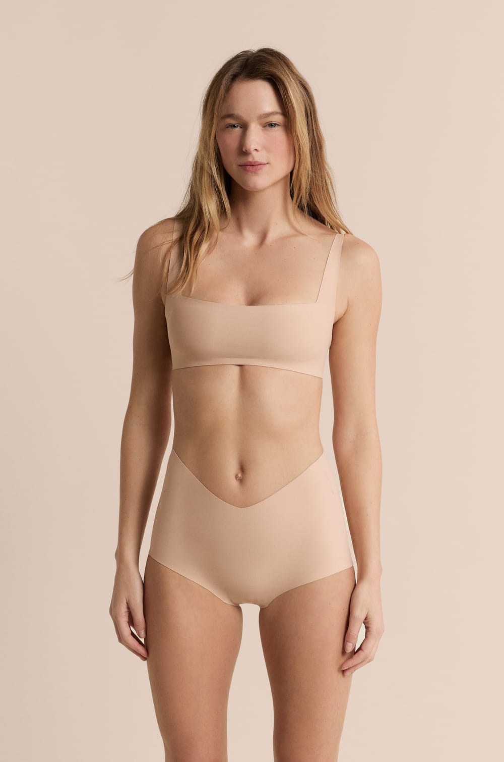 Microfibre Bralette with Removable Pads;${refinementColor}