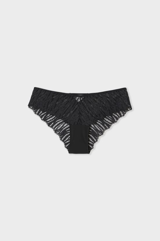 Shorty en dentelle;${refinementColor}