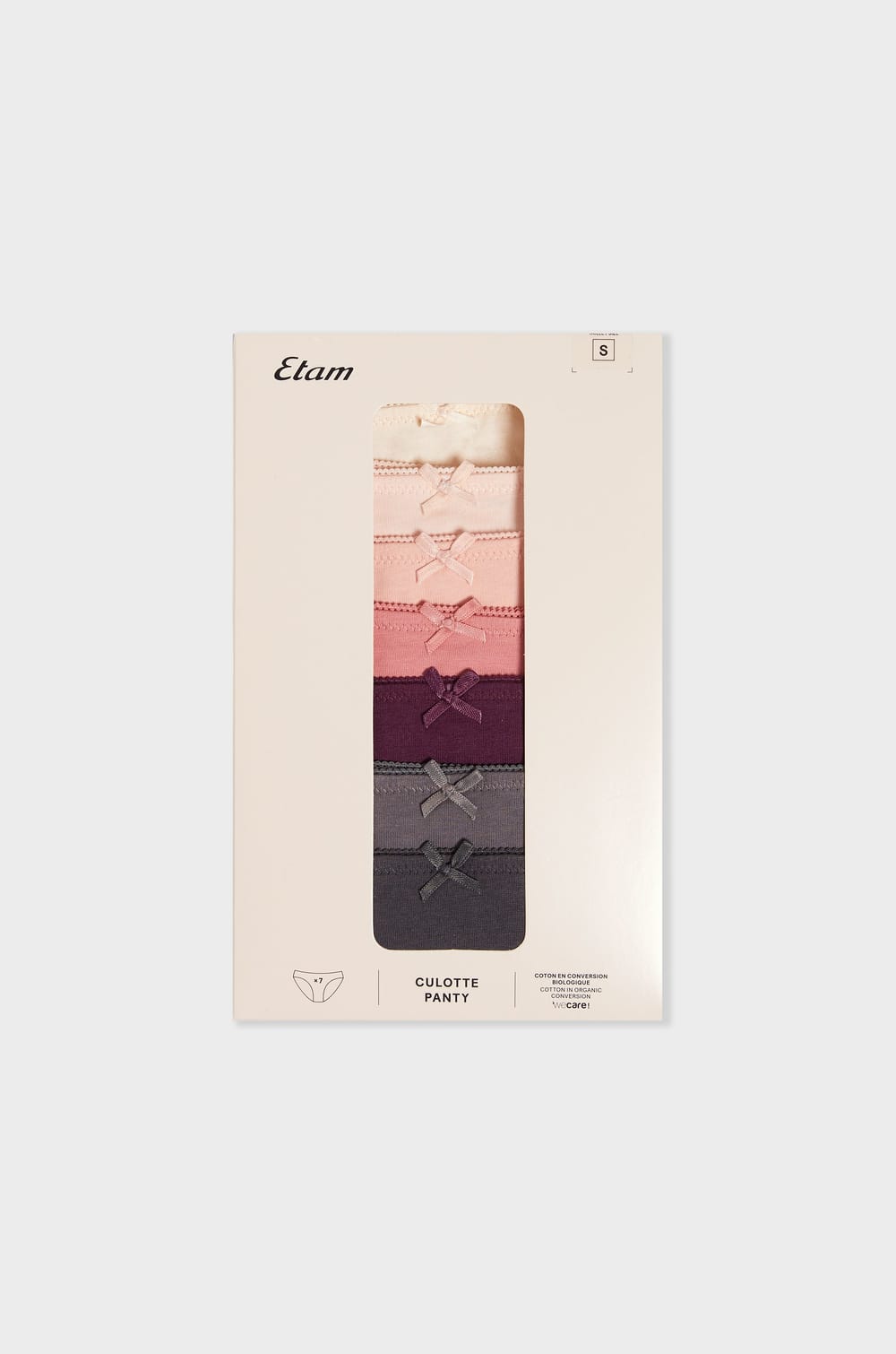 Lot de 7 culottes en coton;${refinementColor}