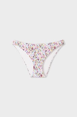 Patterned bikini bottom brief;${refinementColor}