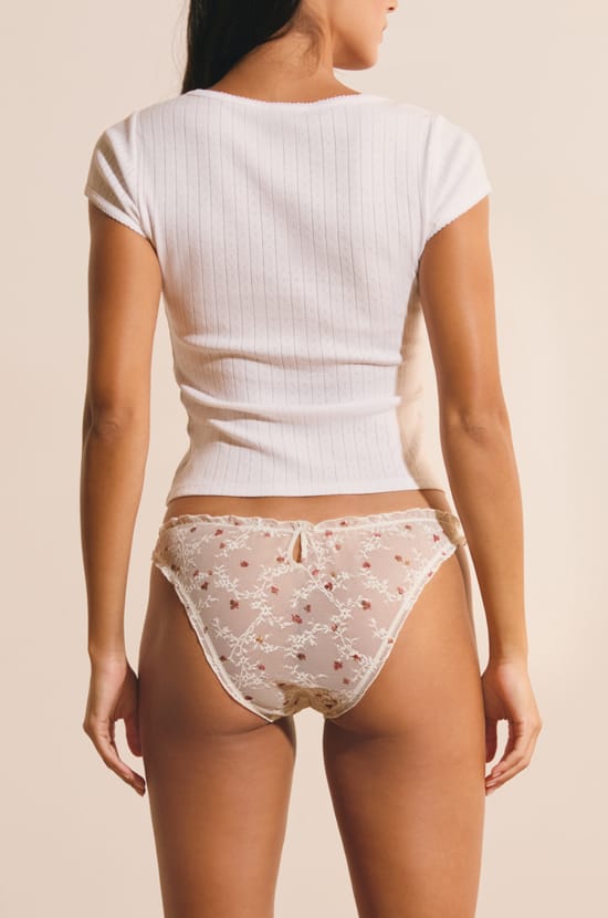 Culotte bloomer avec motif floral;${refinementColor}
