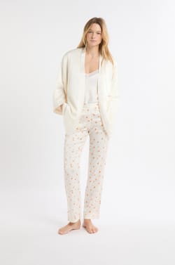 3-teiliges Satin-Pyjama-Set;${refinementColor}