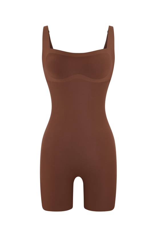 Shaping Short Jumpsuit;${refinementColor}