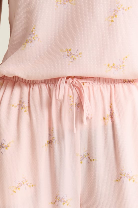 Pantalon de pyjama &agrave; motifs;${refinementColor}