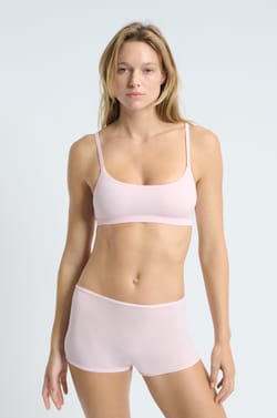 Brassière sans armatures en microfibre;${refinementColor}