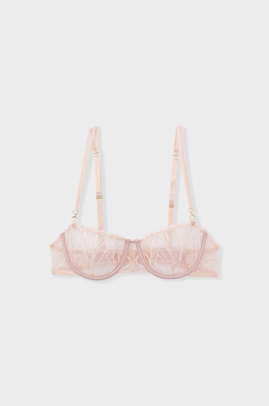 Soutien-gorge N.9 - Balconnet en broderie florale;${refinementColor}