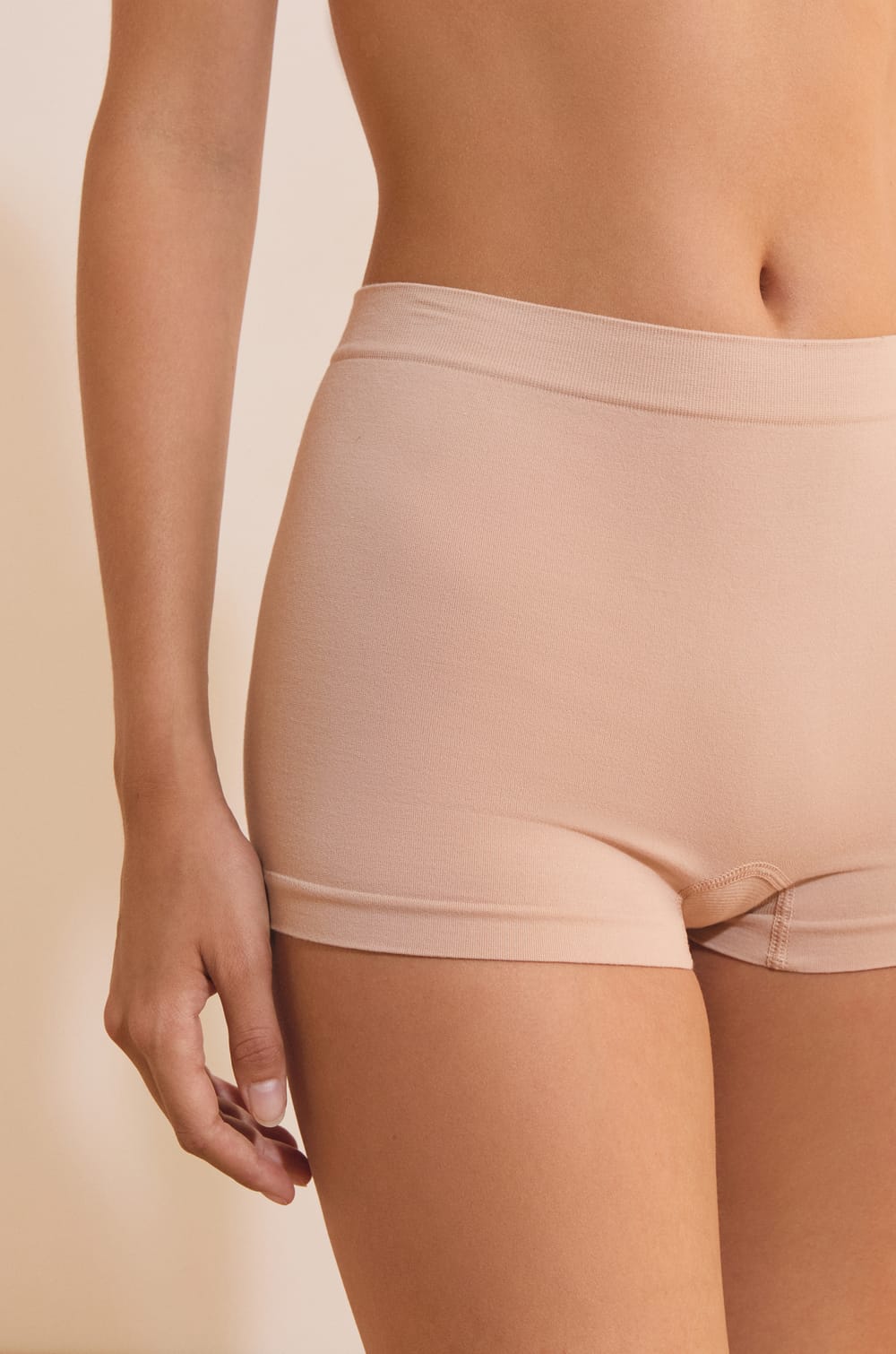 Cotton Boyshort for Optimal Comfort;${refinementColor}