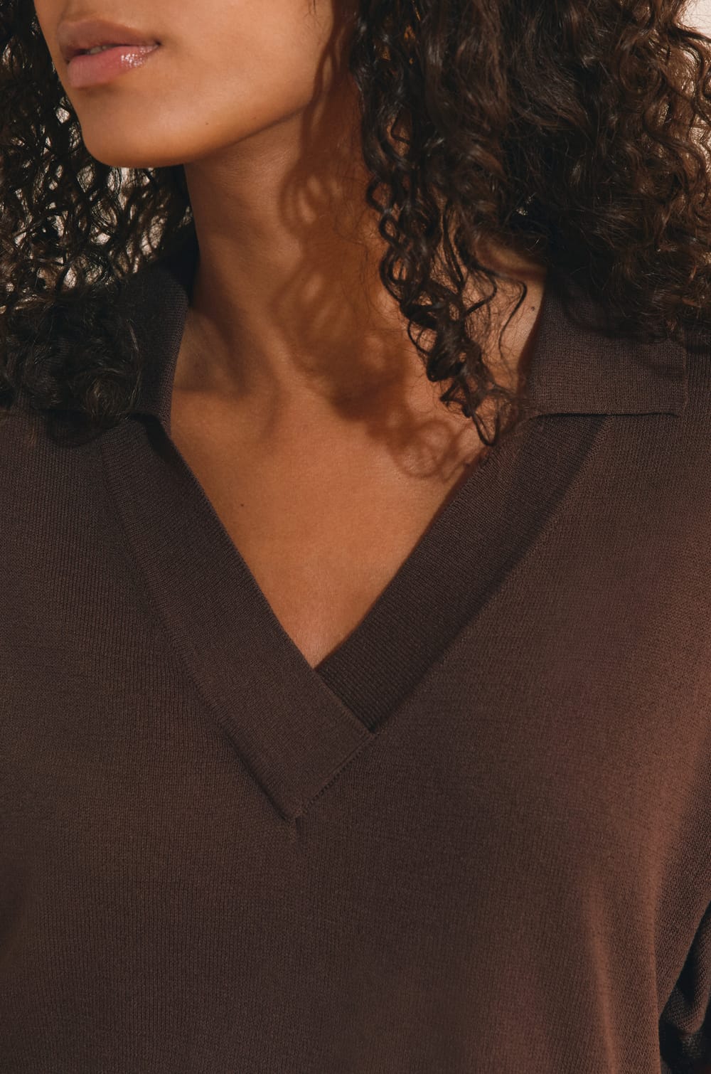Pull manches courtes col polo;${refinementColor}
