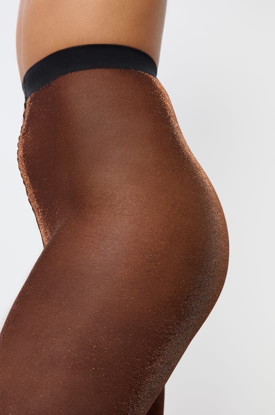 Rajstopy p&oacute;łprzezroczyste opalizujące;${refinementColor}