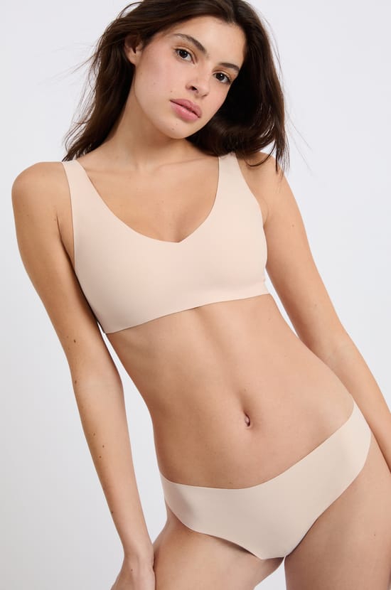 Microfibre Bralette Bra;${refinementColor}