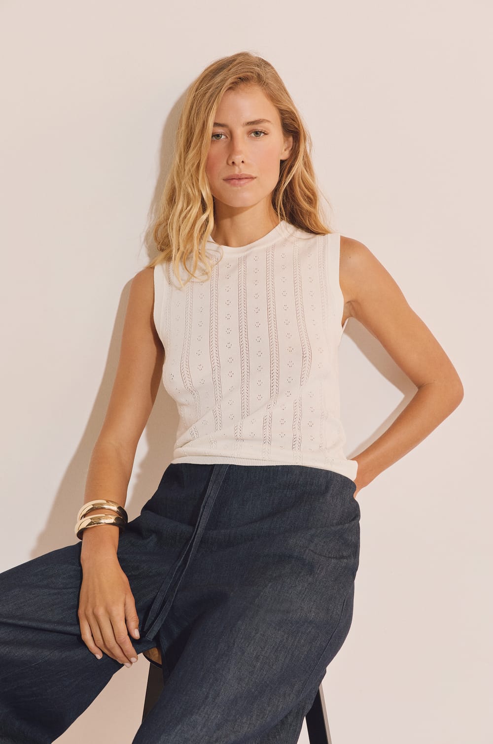 Top sans manches avec motifs;${refinementColor}