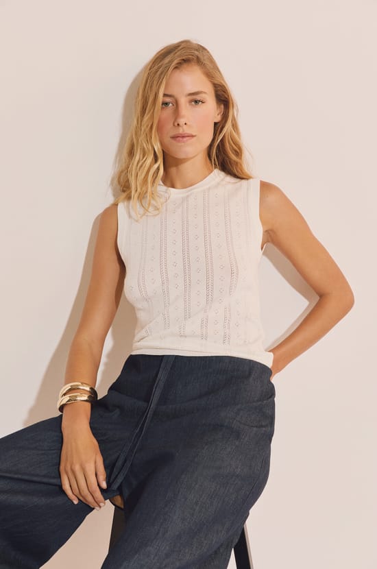 Top sans manches avec motifs;${refinementColor}