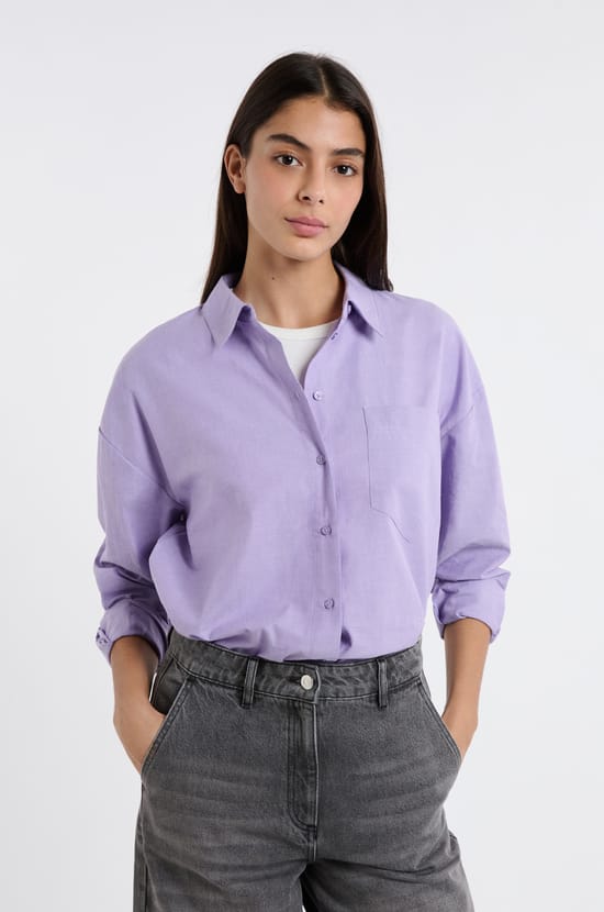 Cotton Shirt;${refinementColor}