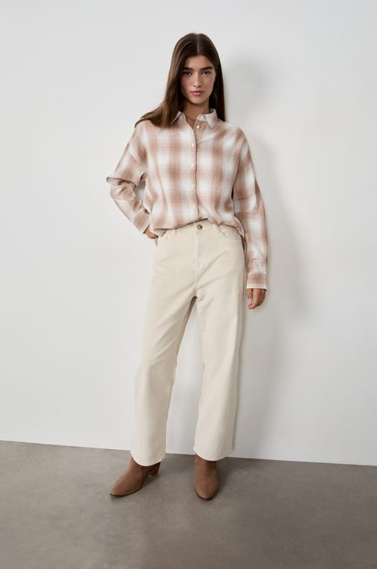 Cotton trousers;${refinementColor}