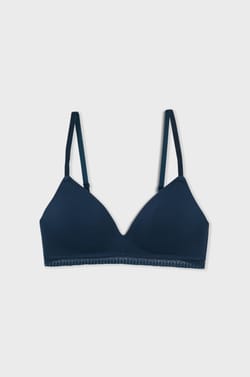 BH ohne Bügel mit leichten Schalen aus Baumwolle;${refinementColor}