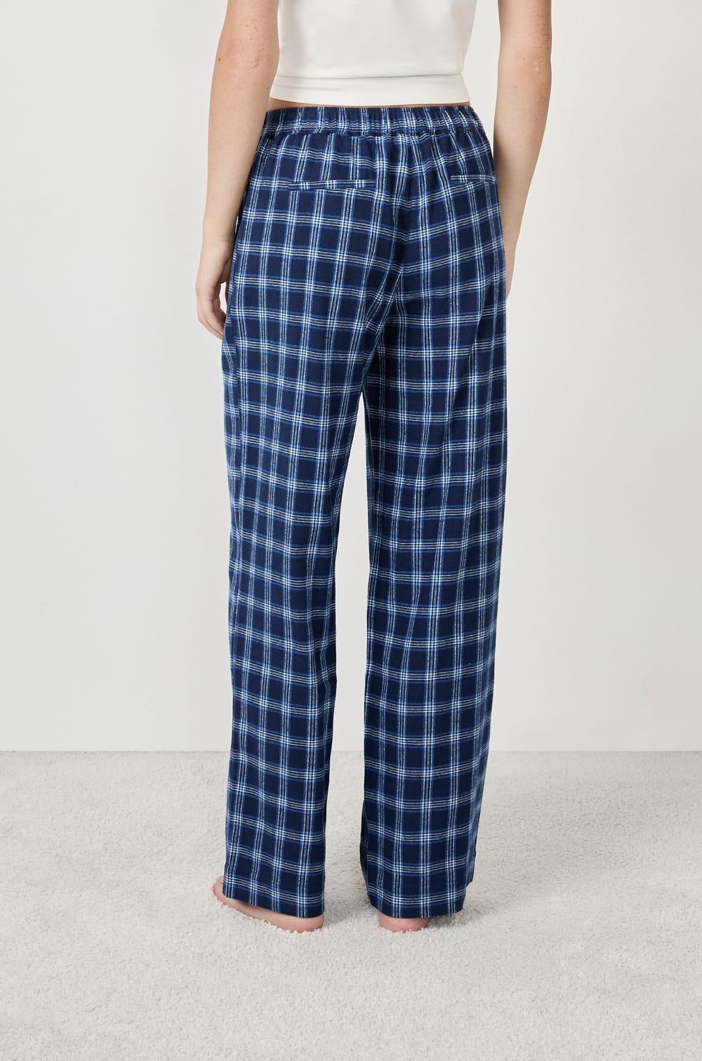 Pantalon de pyjama à carreaux;${refinementColor}