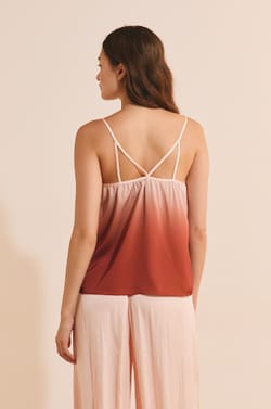 Top sans manches satin&eacute;;${refinementColor}