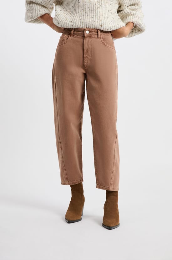 Pantalon en coton;${refinementColor}