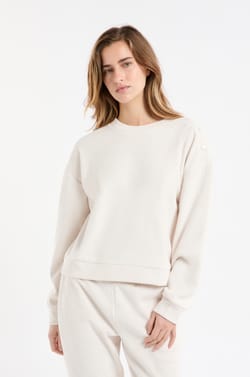 Round Neck Pyjama Sweatshirt;${refinementColor}