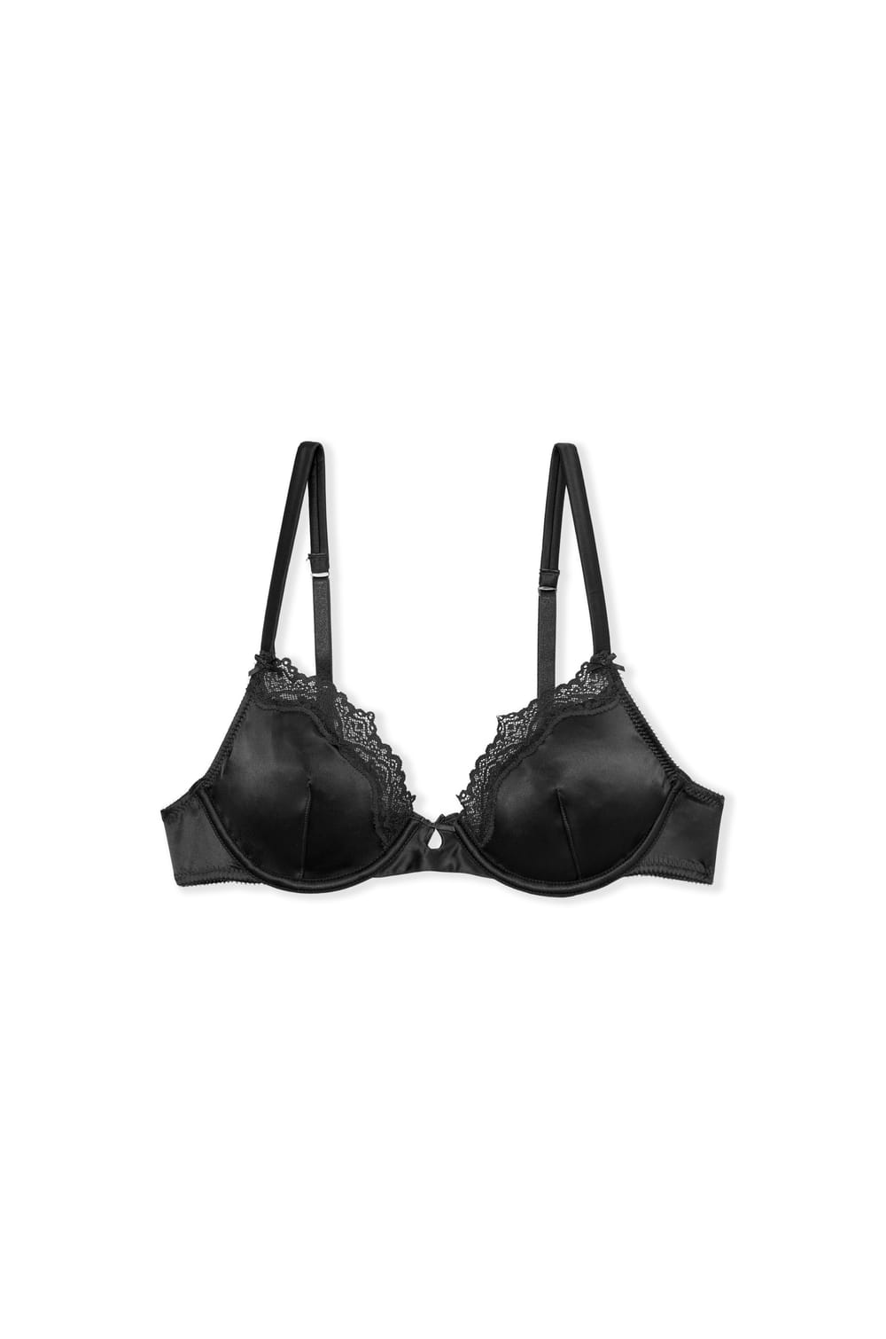 Soutien-gorge sans coques satin&eacute;;${refinementColor}