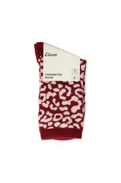 Chaussettes avec coton &agrave; motifs;${refinementColor}