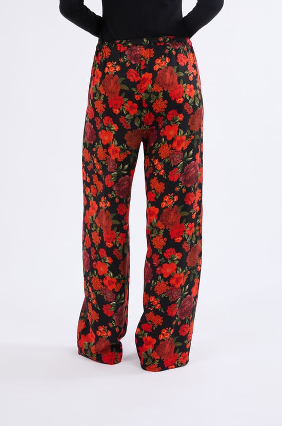 Pantalon de pyjama à motifs;${refinementColor}