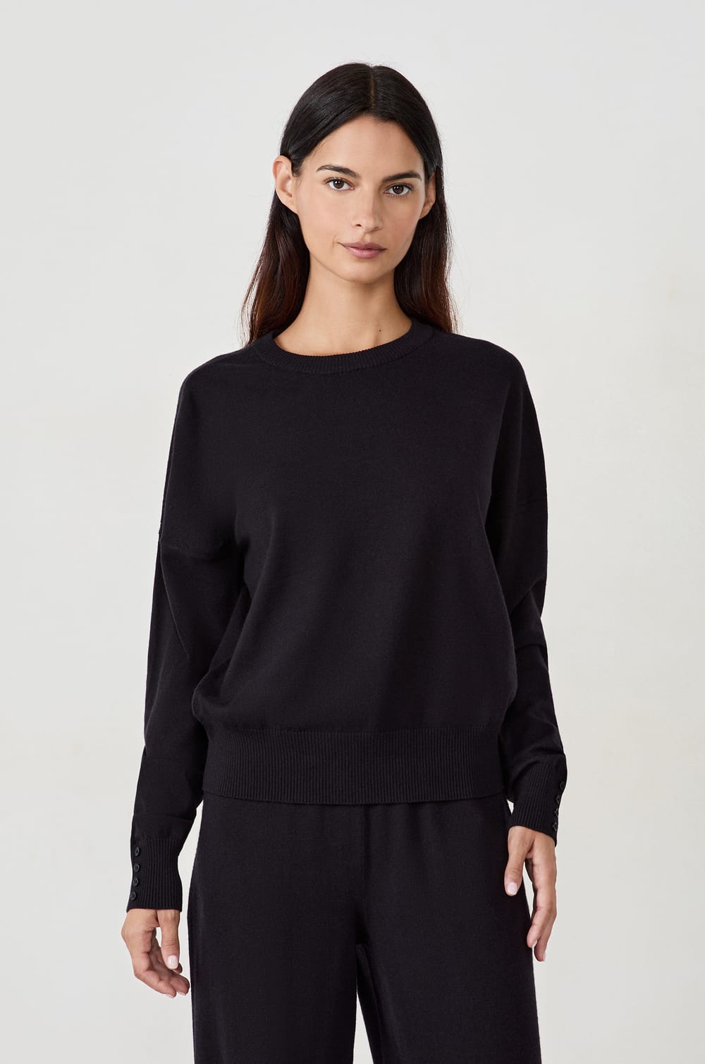Pull col rond manches longues;${refinementColor}