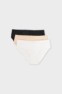 Pack of 3 Cotton Briefs;${refinementColor}