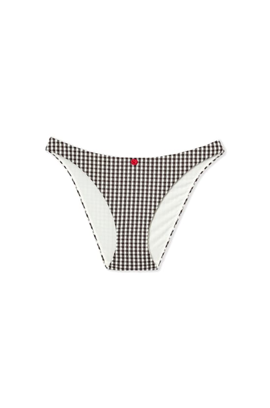 Bas de maillot de bain bikini vichy;${refinementColor}