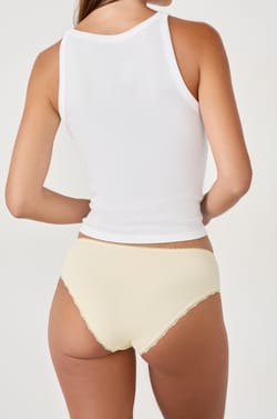 Shorty aus bestickter Baumwolle;${refinementColor}