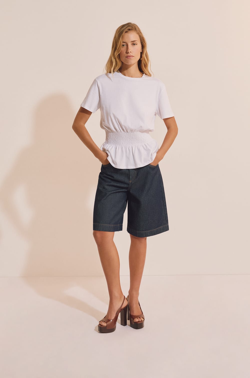 T-shirt manches courtes en coton;${refinementColor}