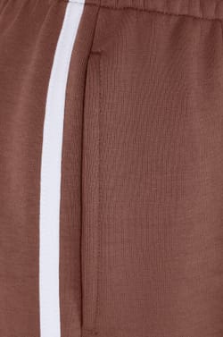 Bermuda taille haute &eacute;lastiqu&eacute;;${refinementColor}