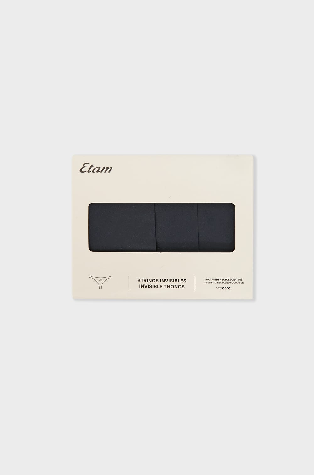 Pack Of 3 Thongs;${refinementColor}
