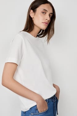 T-shirt manches courtes en coton;${refinementColor}